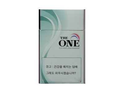 THE ONE(薄荷)香烟多少钱-10月价格